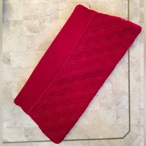 MURVAL velvet clutch